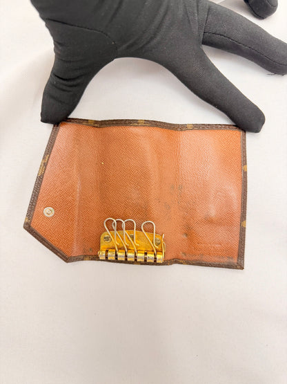 Louis Vuitton Vintage Monogram 6 Key Holder Case (Pre-owned)
