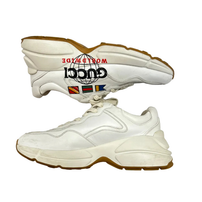 Gucci Rhyton 'Worldwide - White' (Pre-Owned)