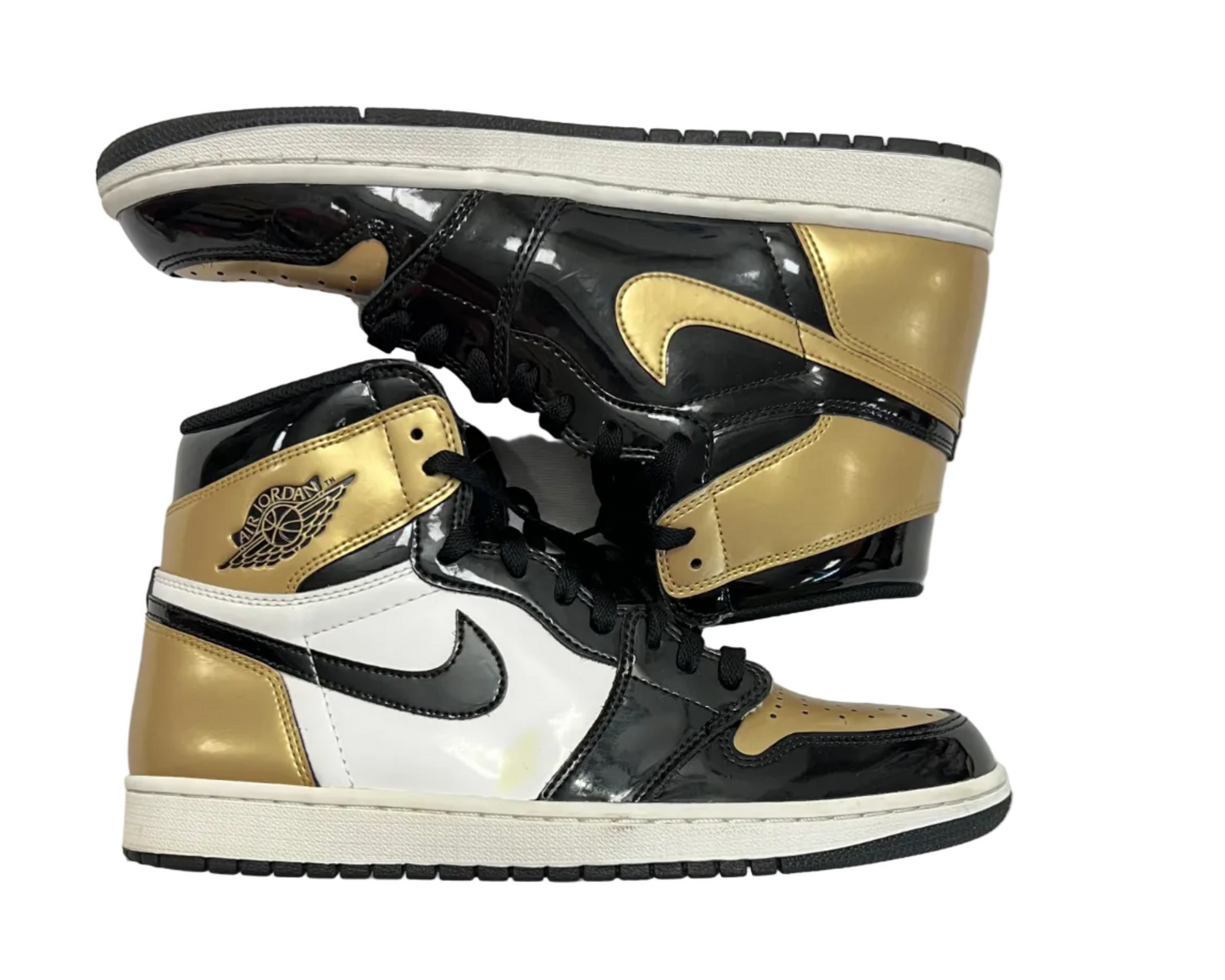 Jordan 1 Retro High NRG Patent Gold Toe (Pre-Owned)