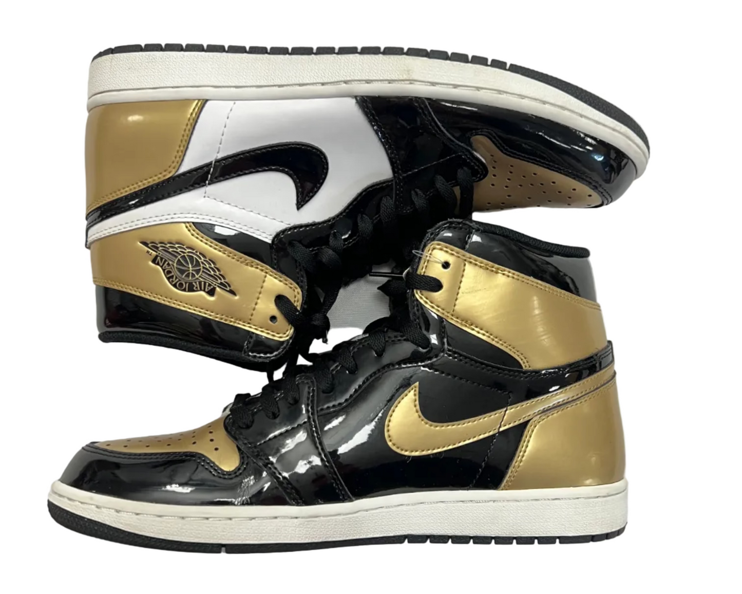 Jordan 1 Retro High NRG Patent Gold Toe (Pre-Owned)
