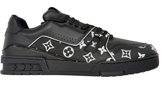 Louis Vuitton LV Trainer 'Black White Monogram' (Pre-Owned)
