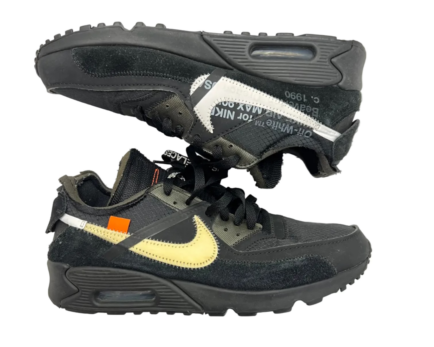 Nike Air Max 90 Off-White Black (Pre-Owned)