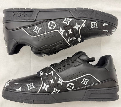 Louis Vuitton LV Trainer 'Black White Monogram' (Pre-Owned)