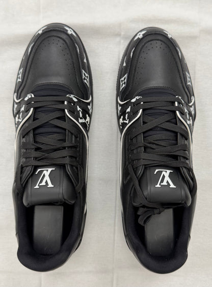 Louis Vuitton LV Trainer 'Black White Monogram' (Pre-Owned)