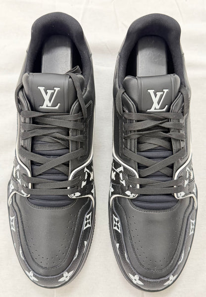 Louis Vuitton LV Trainer 'Black White Monogram' (Pre-Owned)