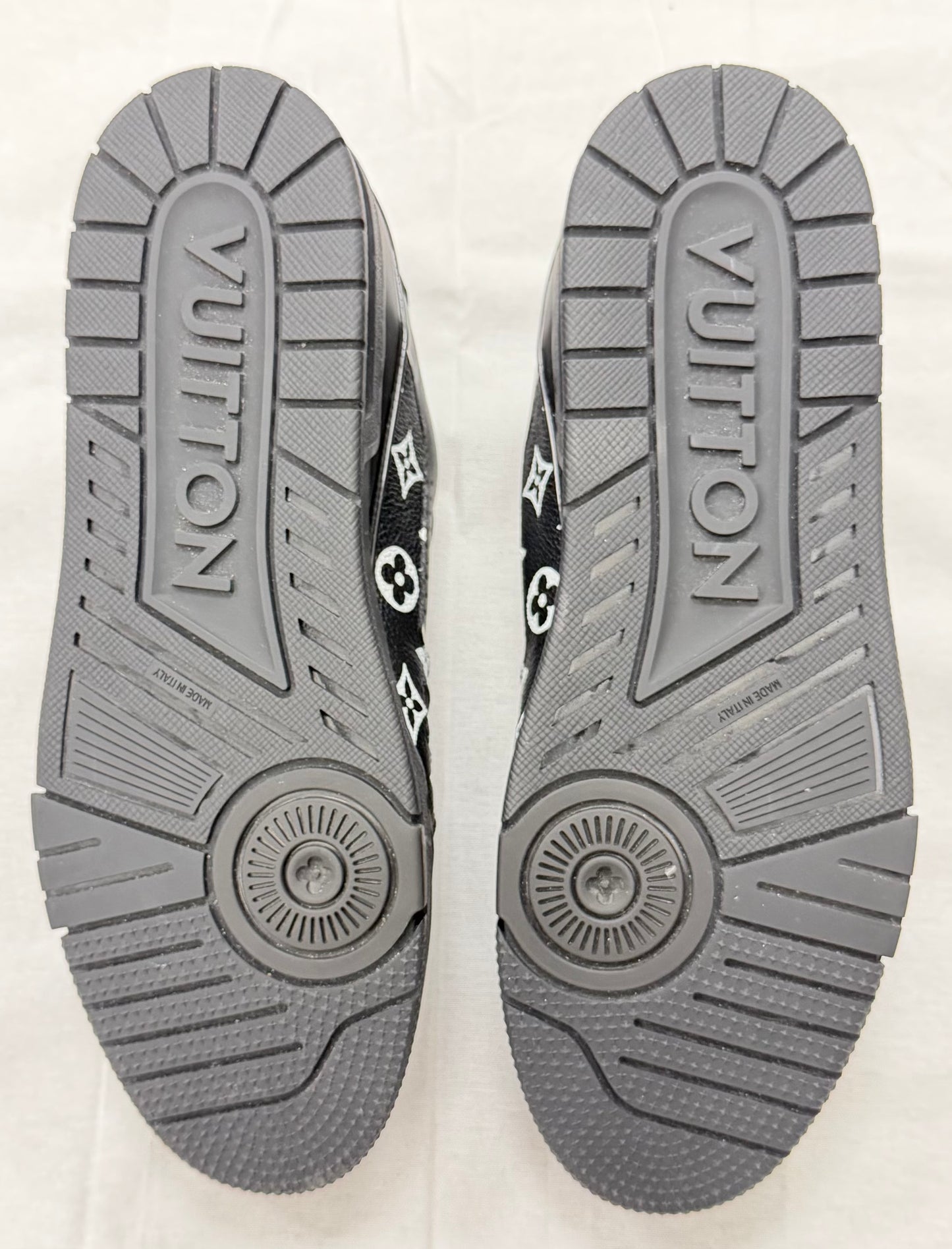 Louis Vuitton LV Trainer 'Black White Monogram' (Pre-Owned)