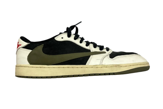 Jordan 1 Retro Low OG SP Travis Scott Olive (Women's)(Pre-Owned)