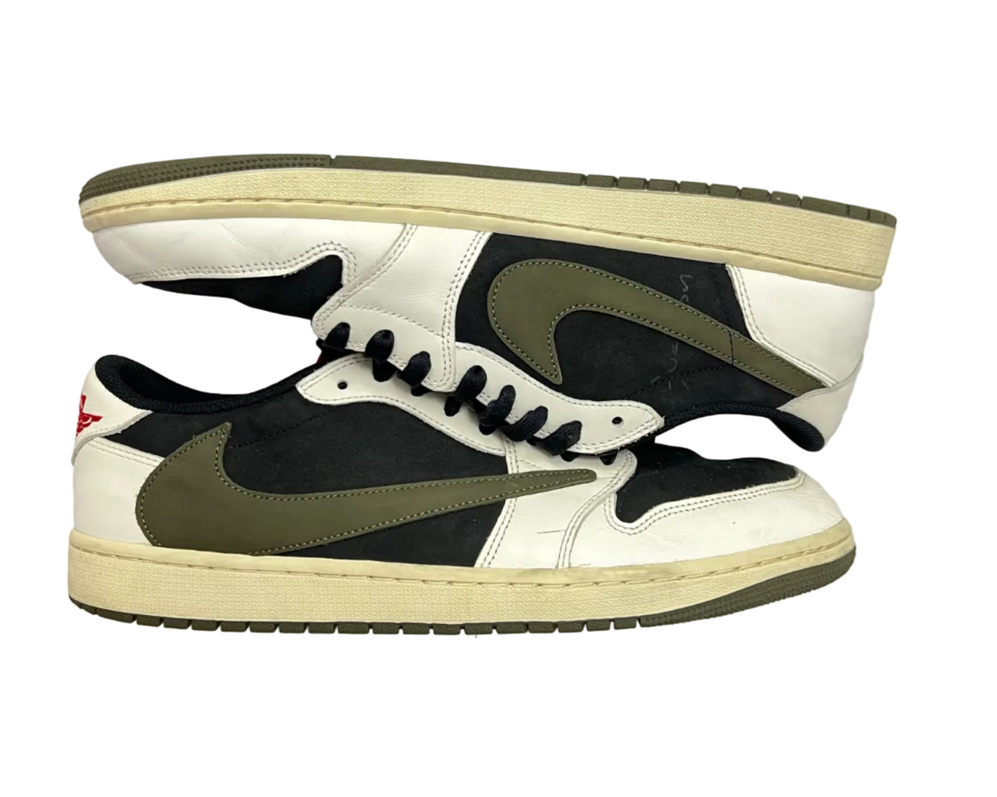 Jordan 1 Retro Low OG SP Travis Scott Olive (Women's)(Pre-Owned)