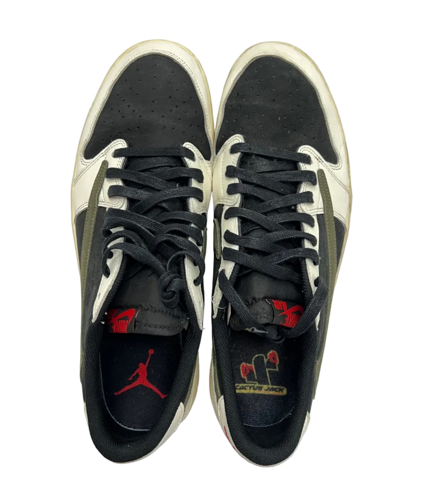 Jordan 1 Retro Low OG SP Travis Scott Olive (Women's)(Pre-Owned)