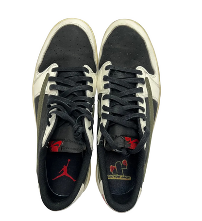 Jordan 1 Retro Low OG SP Travis Scott Olive (Women's)(Pre-Owned)