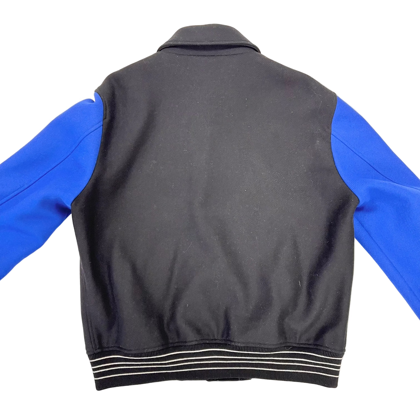 Amiri Bones Varsity Jacket 'Black/Blue' (Pre-Owned)
