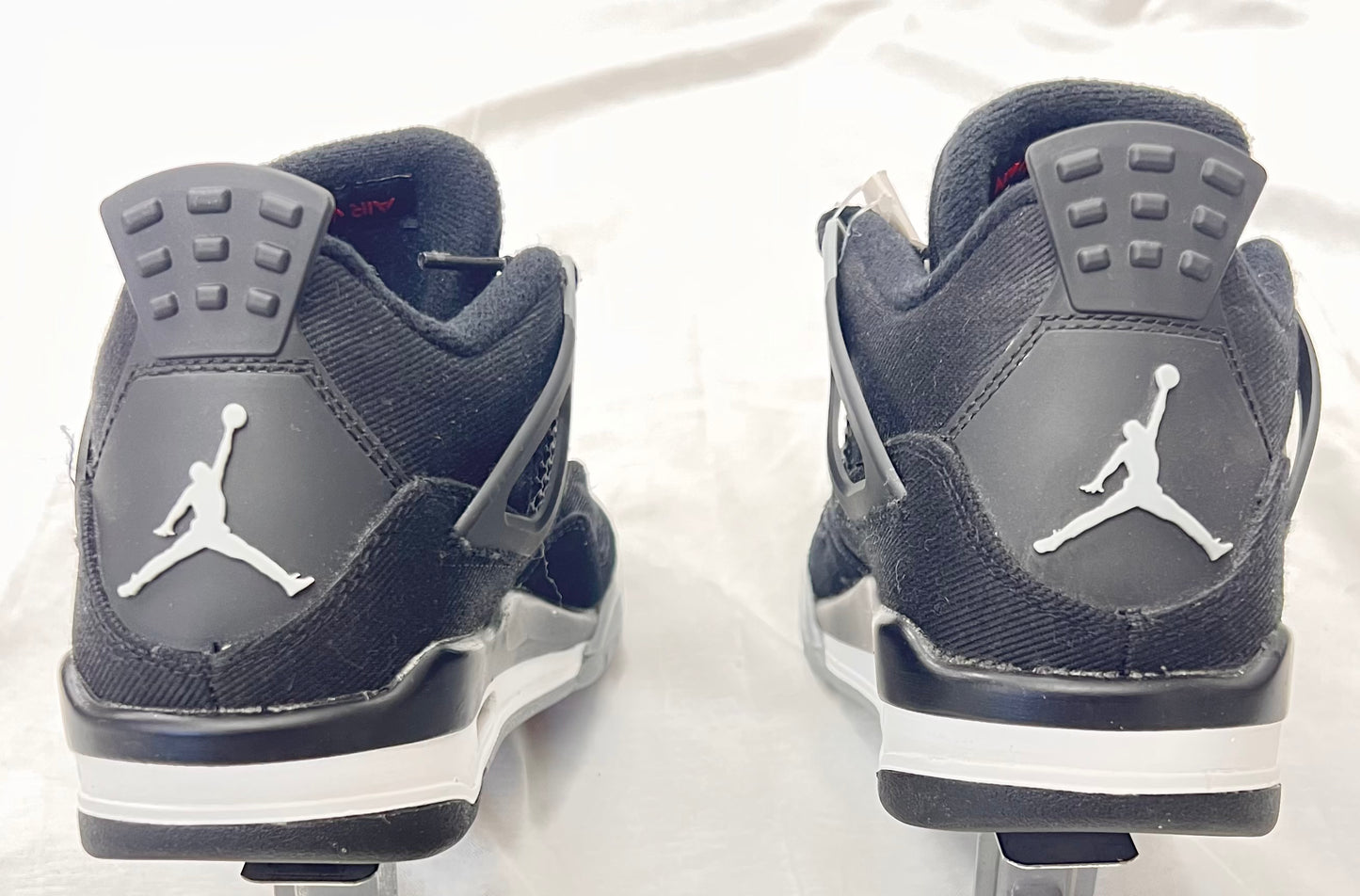 Jordan 4 Retro Black Canvas (GS) (Pre-Owned)