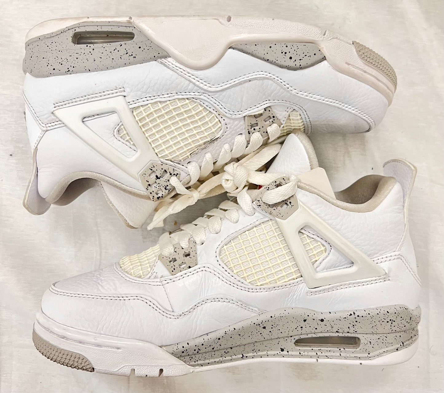Jordan 4 Retro White Oreo (2021) (GS) (Pre-Owned)