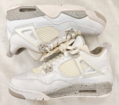Jordan 4 Retro White Oreo (2021) (GS) (Pre-Owned)