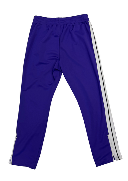 Palm Angels Track Pants 'Purple/White' (Pre-Owned)