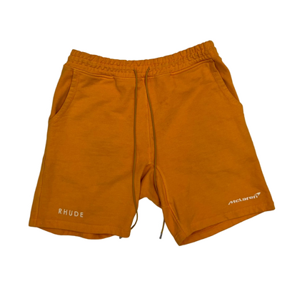 Rhude x McLaren Terry Trackside Shorts 'Papaya' (Pre-Owned)
