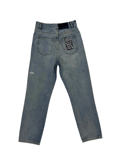 Ksubi Straight Jeans 'blue' (Pre-Owned)