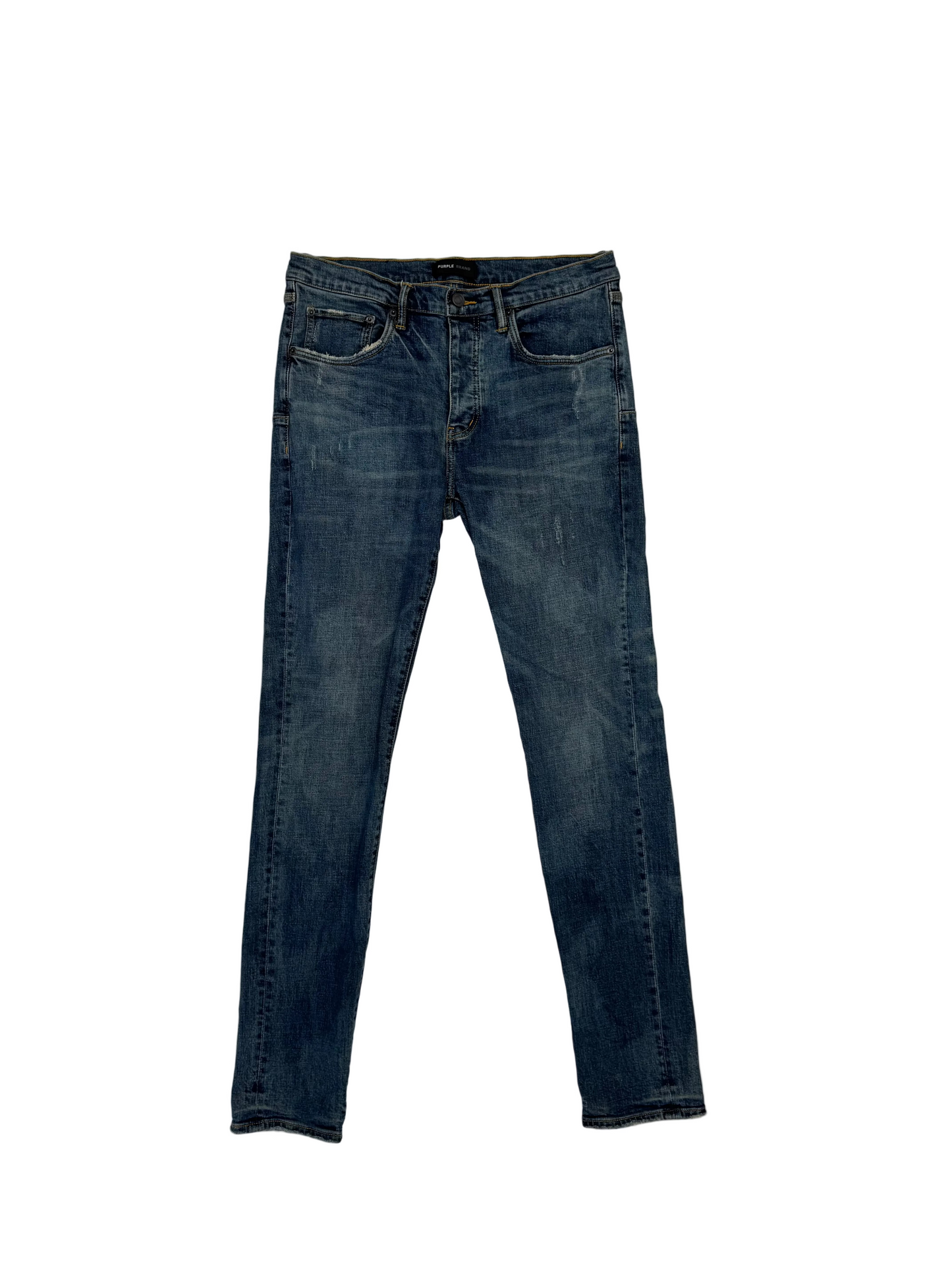 Purple Skinny Jeans 'blue indigo wash' (Pre-Owned)