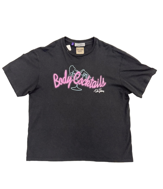 Gallery Dept. X Doc Johnson Body Cocktails T-Shirt 'Black' (Pre-Owned)