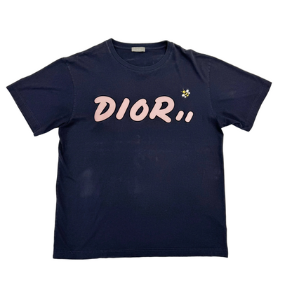 Dior x Kaws T-Shirt 'Navy Blue' (Pre-Owned)
