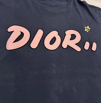 Dior x Kaws T-Shirt 'Navy Blue' (Pre-Owned)