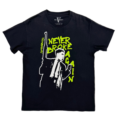 Vlone x NBA YoungBoy T-Shirt 'Black/Green' (Pre-owned)