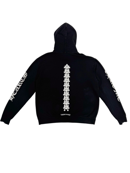 Chrome Hearts CrossSpine Hoodie 'Black' (Pre-Owned)