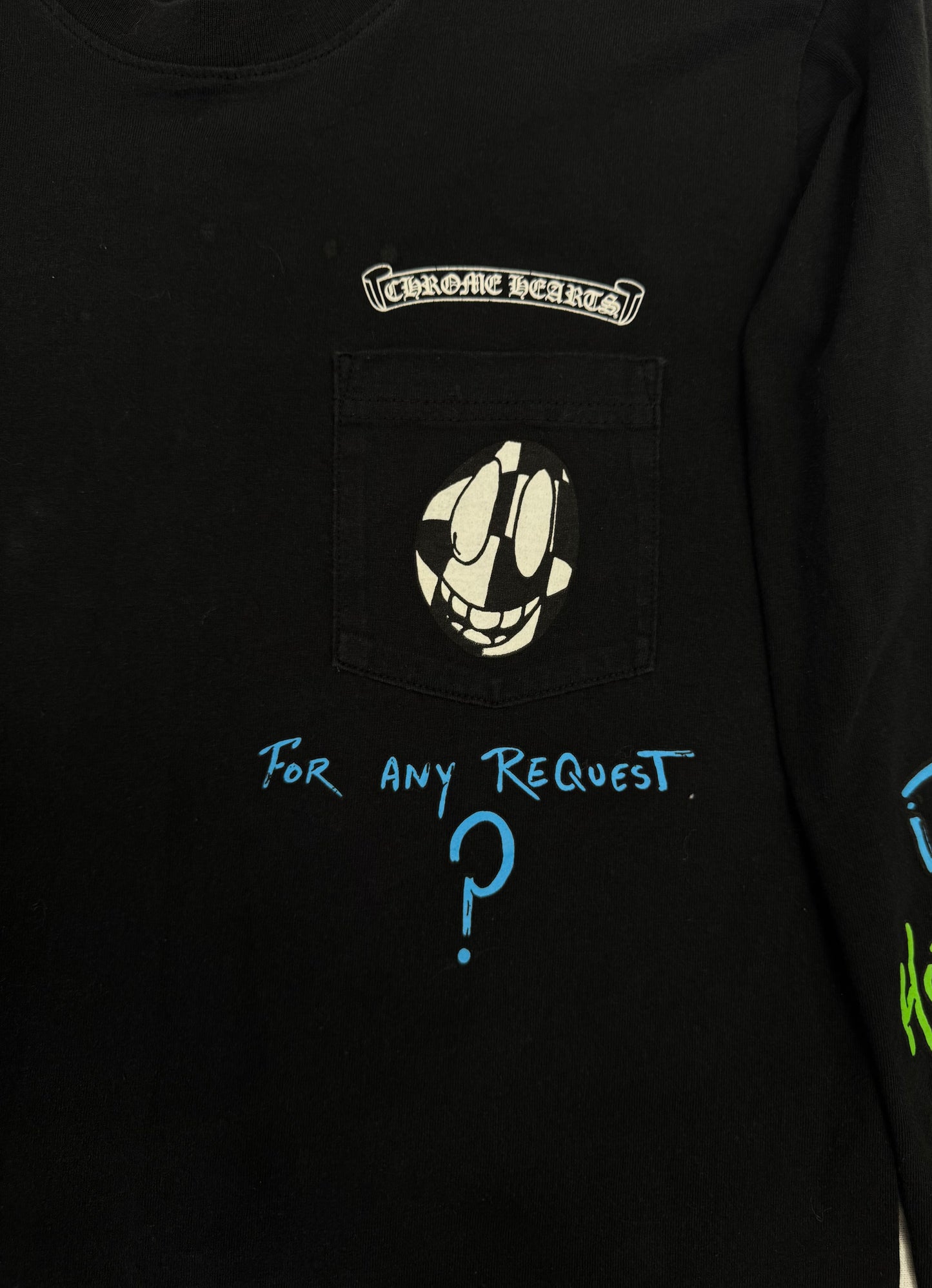 Chrome Hearts x Matty Boy Sex Records Link Long Sleeve T-shirt 'Black' (Pre-Owned)