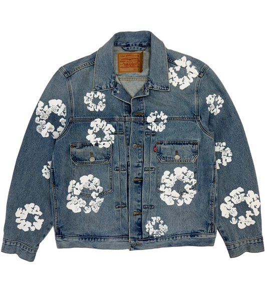 Denim Tears x Levi's Denim Jacket 'light blue/white' (Pre-Owned)
