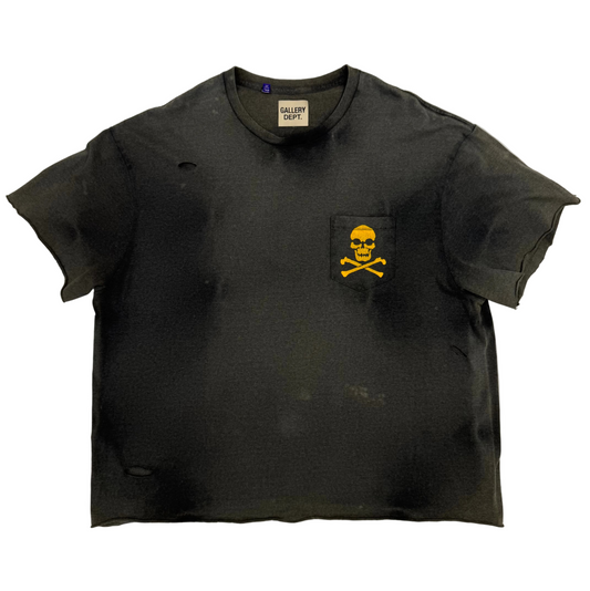 Gallery Dept. Zip Tee 'Black' (Pre-Owned)