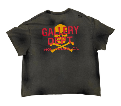Gallery Dept. Zip Tee 'Black' (Pre-Owned)