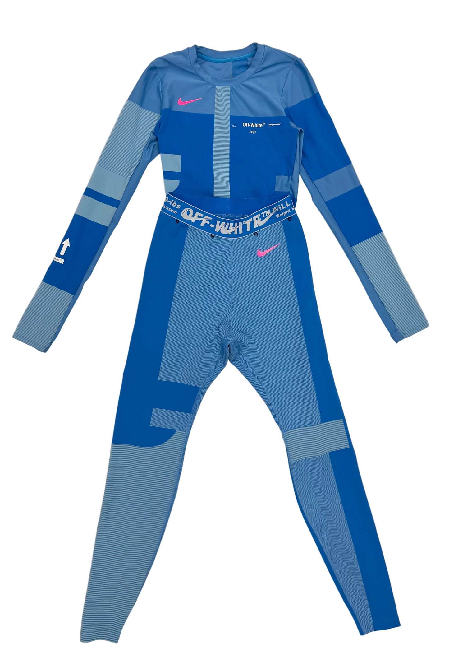 Off-White x Nike Women's NRG As Easy Run Set 'Blue' (Pre-Owned)