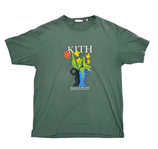 Kith Floral Art T-Shirt (Pre-Owned)