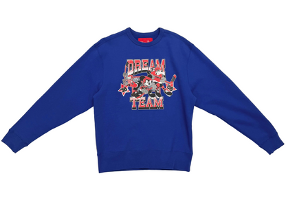 OVO x Disney Dream Team Sweater 'Royal Blue' (Pre-Owned)