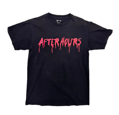 Vlone x The Weekend After Hours Blood Drip T-Shirt'Black' (Pre-Owned)