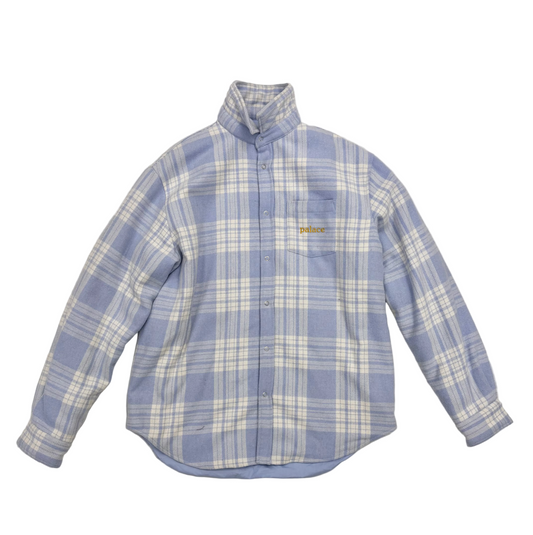Palace Check Insulated Shirt 'Faint Blue' (Pre-Owned)