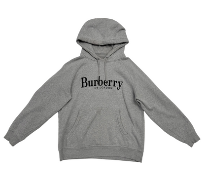 Burberry Hoodie 'Grey Melange' (Pre-Owned)