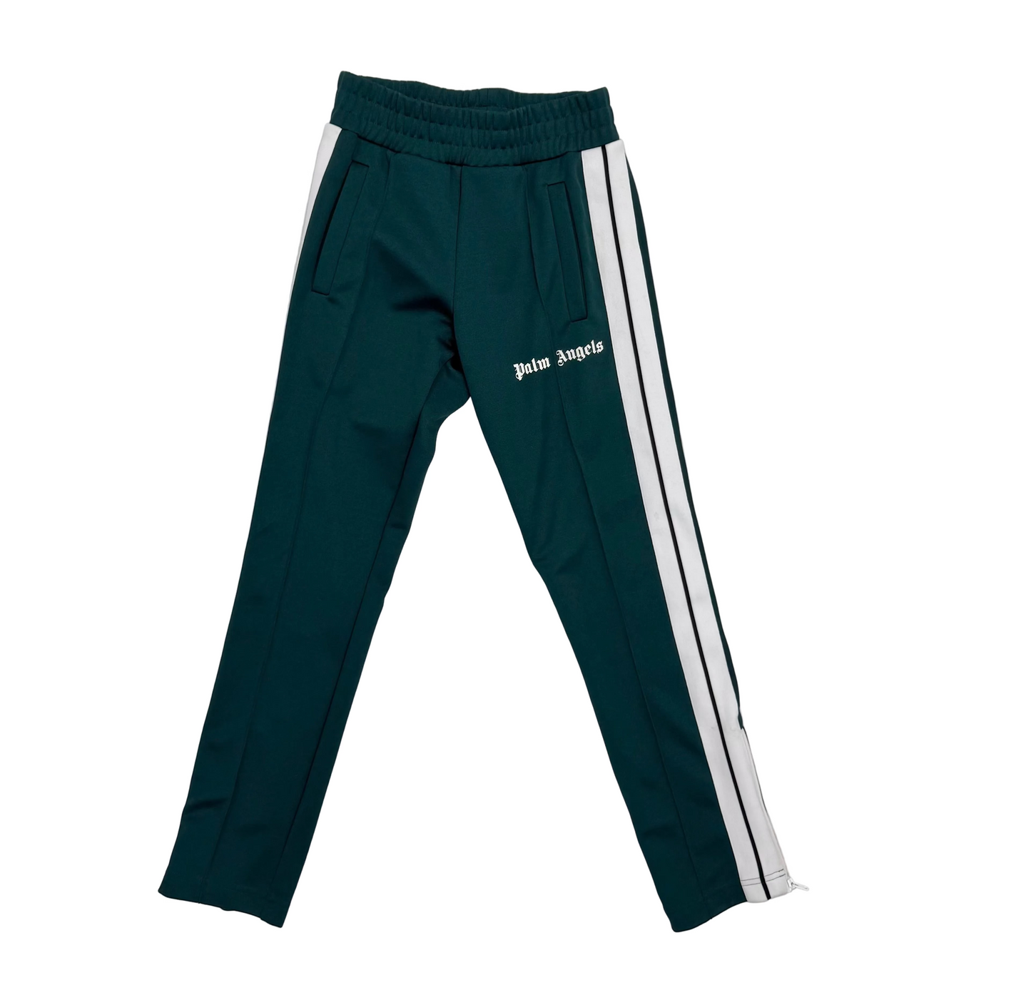 Palm Angels Classic Tracksuit 'Green/White' (Pre-Owned