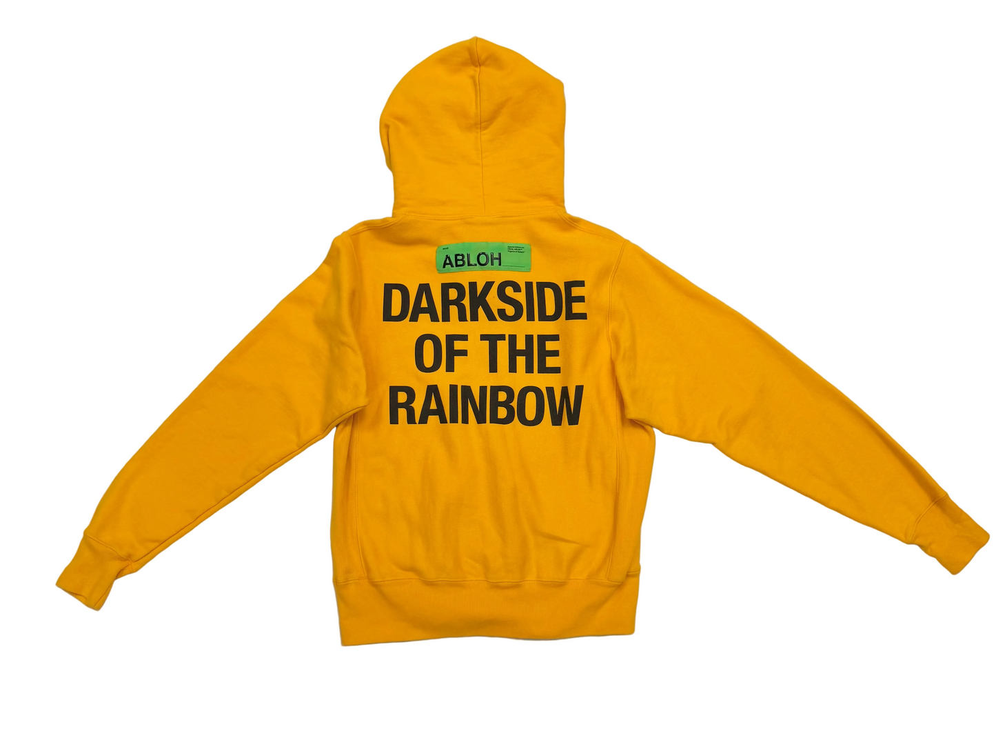 Virgil Abloh Brooklyn museum Dark Side Of The Rainbow Hoodie 'Orange'