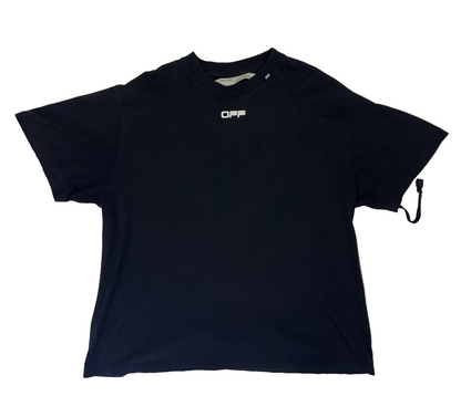 Off-White Caravaggio Arrow T-Shirt 'Black' (Pre-Owned)