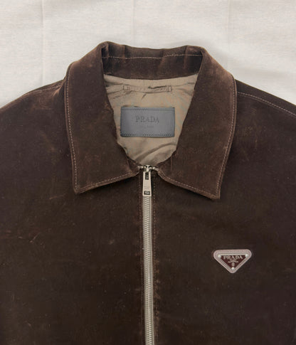 Prada Velvet Bomber Jacket (Pre-Owned)