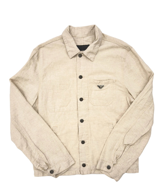 Prada Linen Vest (Pre-Owned)