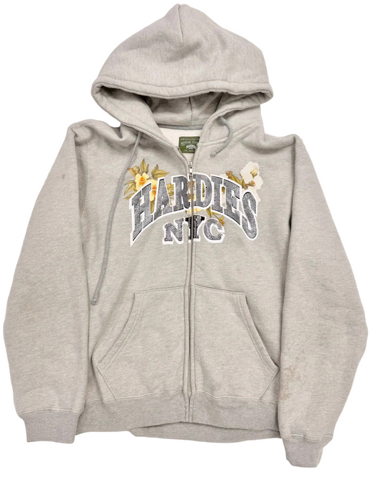 Denim Tears Hardies Tears Zip Hoodie Grey (Pre-Owned)