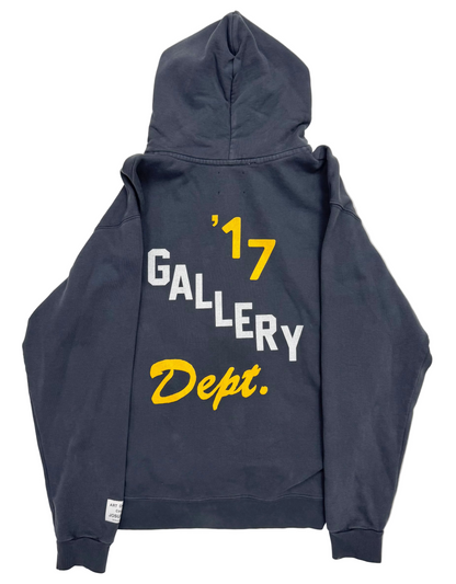Gallery Dept. Boxing Merch Zip Hoodie Vintage Black (Pre-Owned)