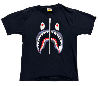 BAPE Color Camo Shark Tee Black/Navy (Pre-Owned)