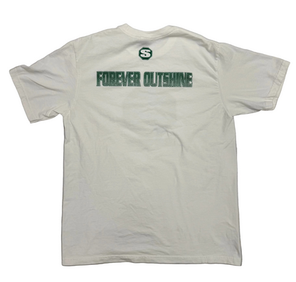 Supreme Blockbuster T-Shirt 'White/Green' (Pre-Owned)