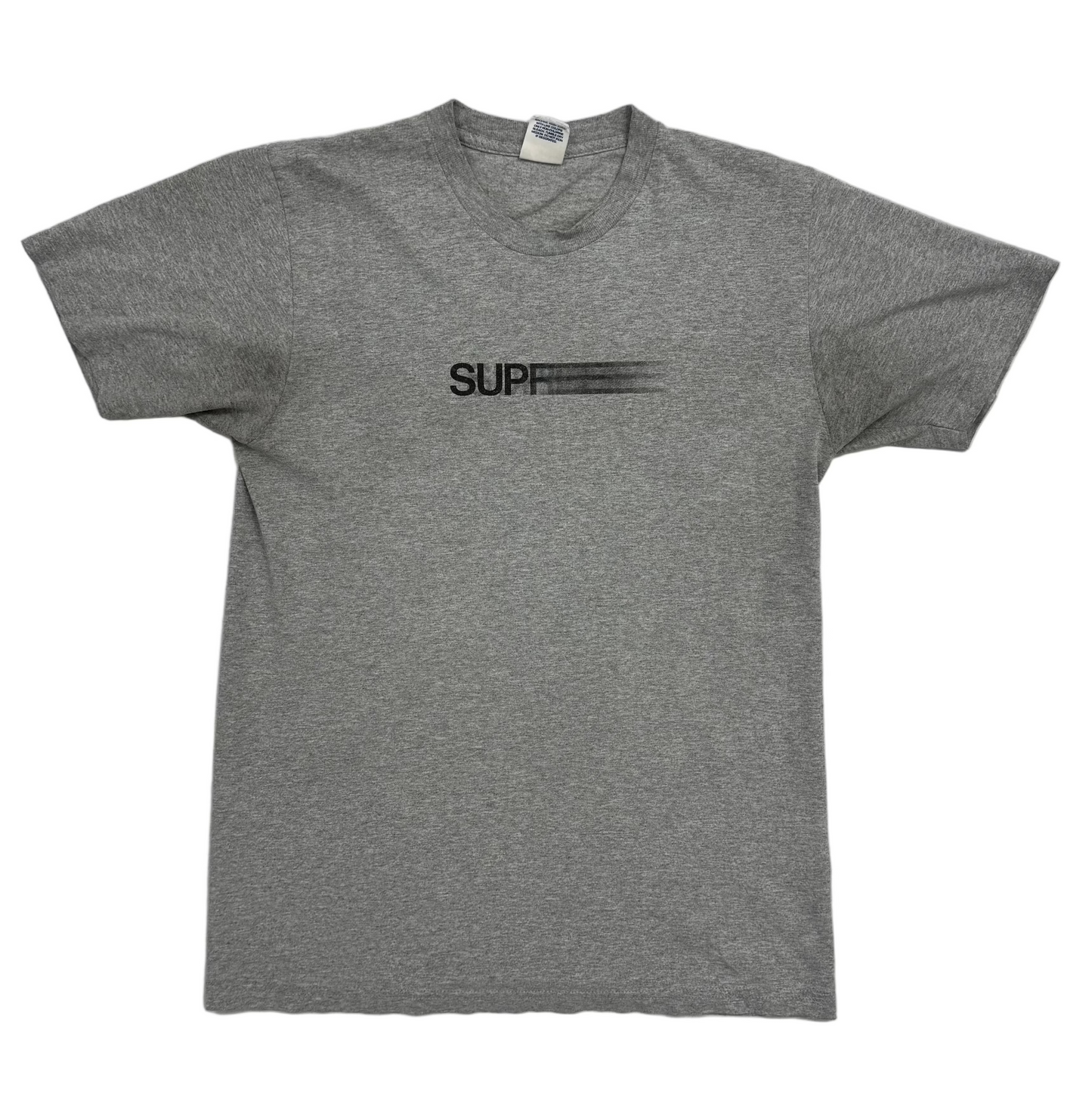Supreme Motion Logo Tee 'Grey/Black' (Pre-Owned)