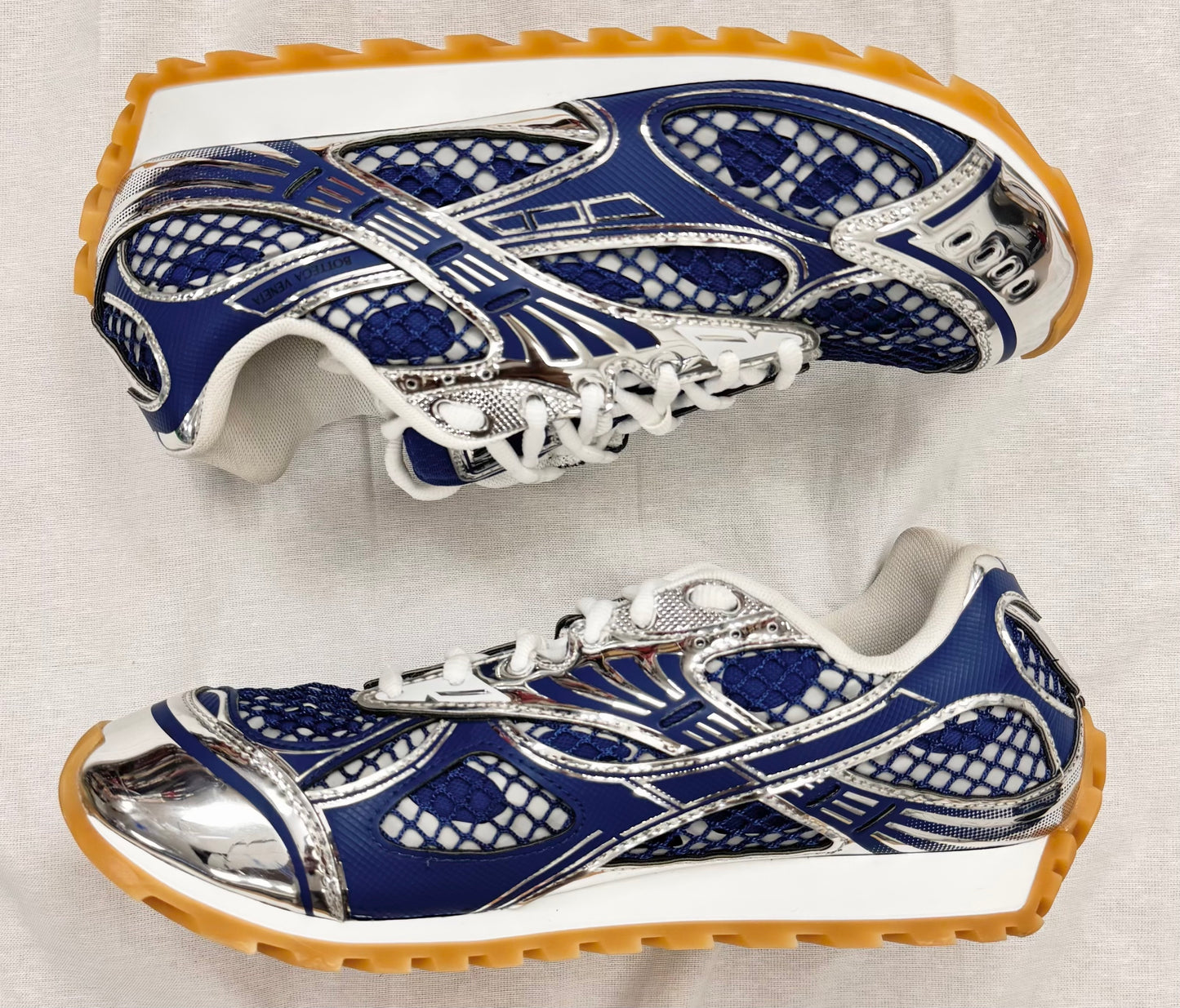 Bottega Veneta  Women's Orbit Technical Mesh Sneakers (Pre-Owned)
