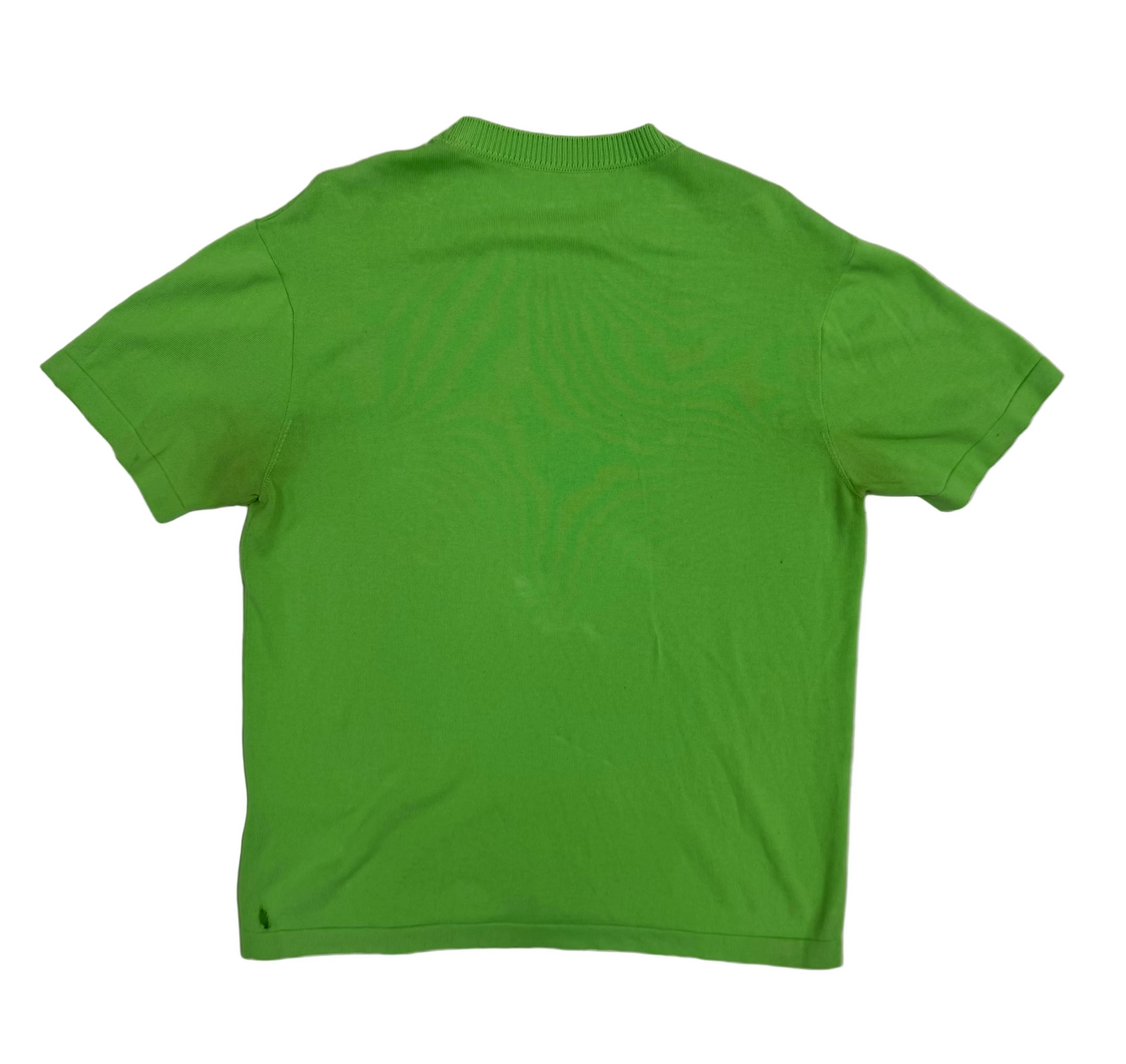 Louis Vuitton Signature Short-Sleeve Crewneck T-Shirt 'Green/White' (Pre-Owned)