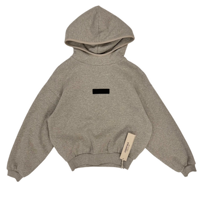 Fear of God Essentials Kids Hoodie 'Heather Grey'